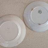 2 plates Saint Amand Orchies