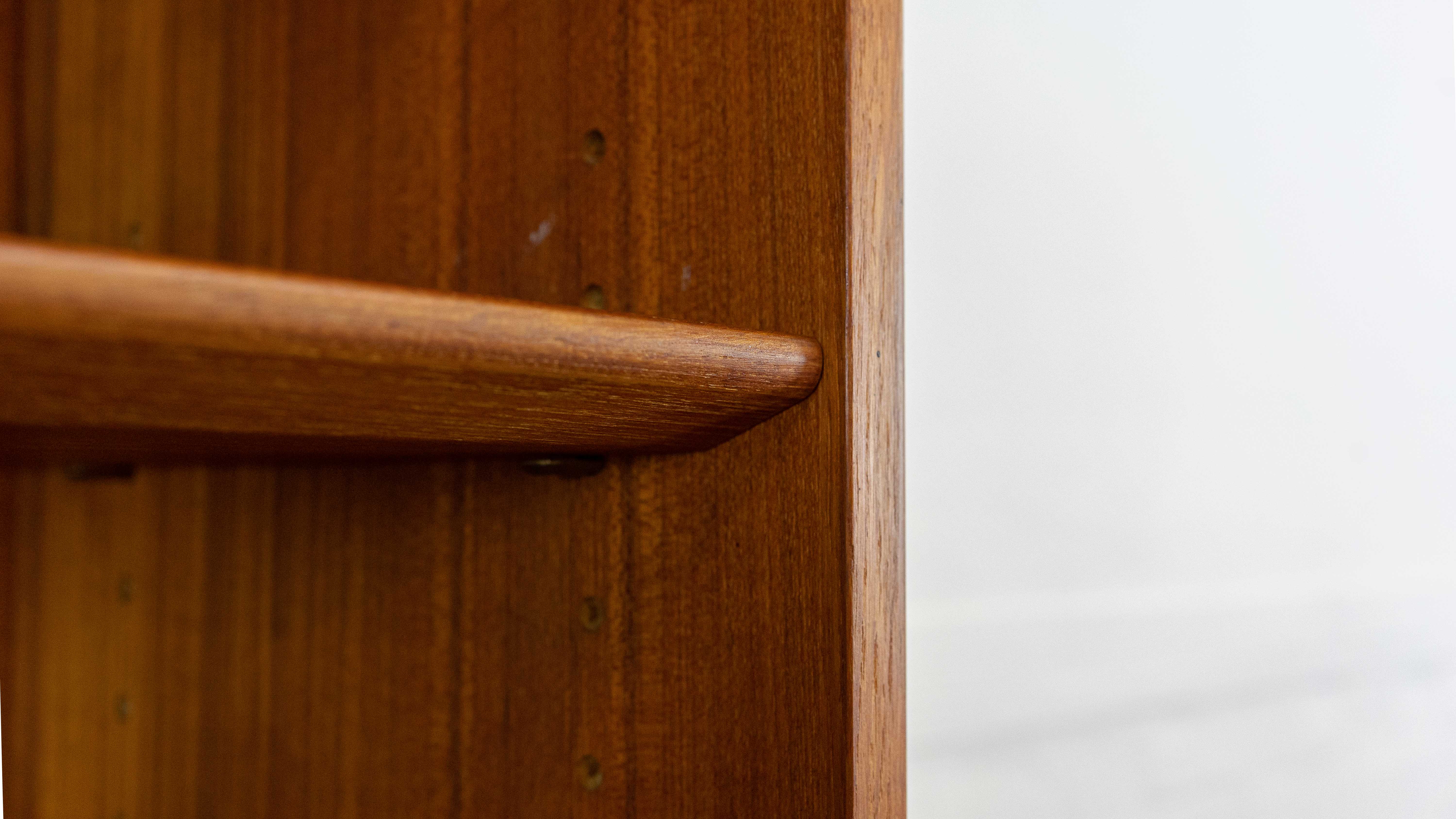 Borge Mogensen teak bookcase for Soborg Mobelfabrik, 1960s