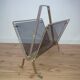 Magazine Rack Hollywood Regency Style - 70's