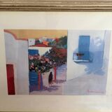 Tableau Alphonse Lanoë – Signed Lanoë 84 – Original – Unique style – Pr