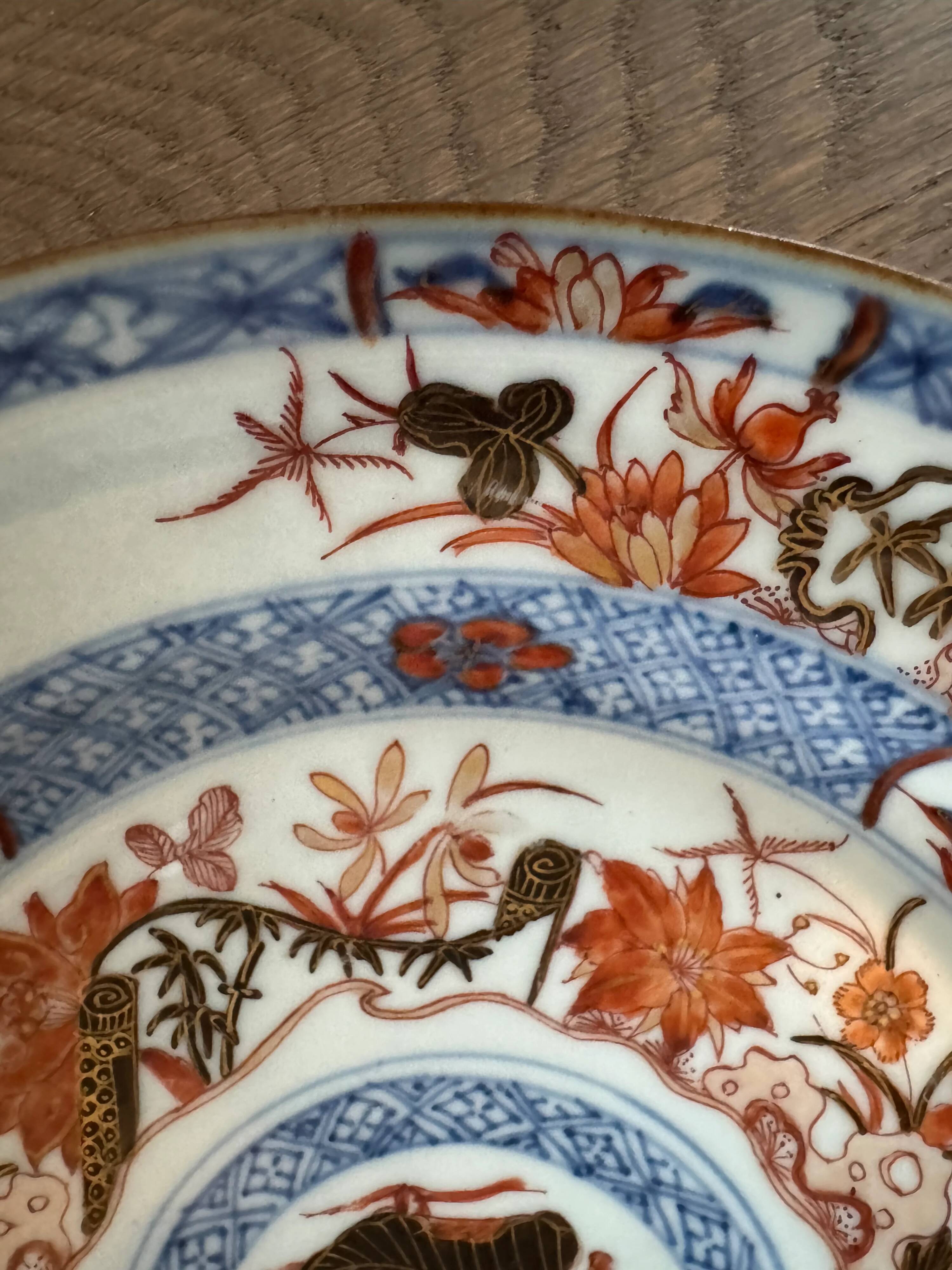 Chinese porcelain plate – Circa 1785