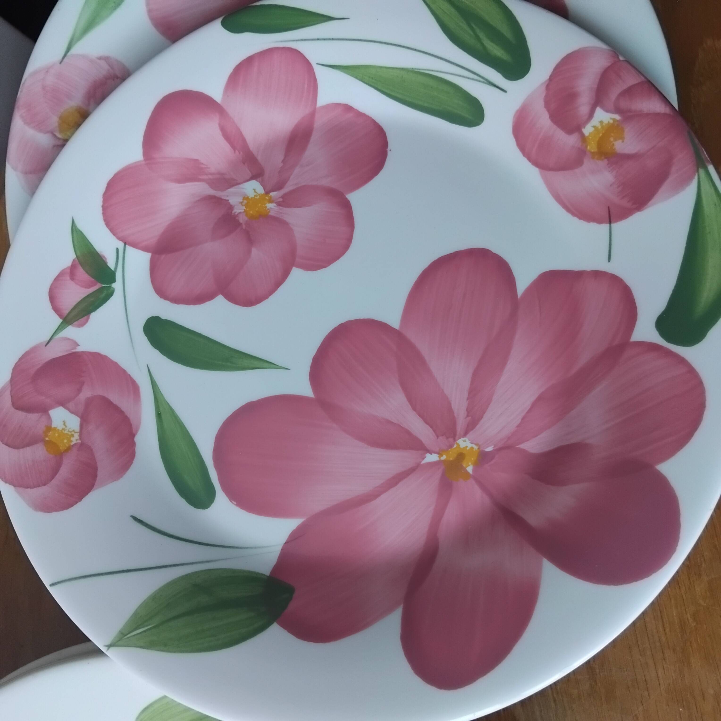 Set de 6 assiettes plates en céramique San Marciano