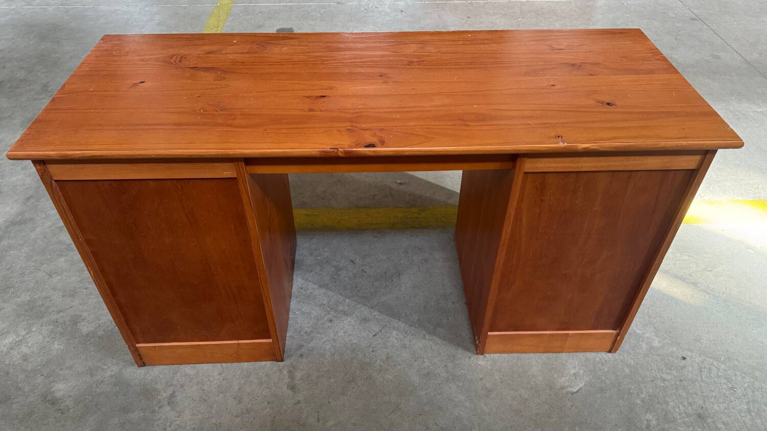 Vintage solid wood desk