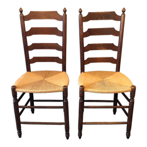 Duo de chaises campagne