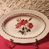 Sauce boat and small oval dish the Amandinoise