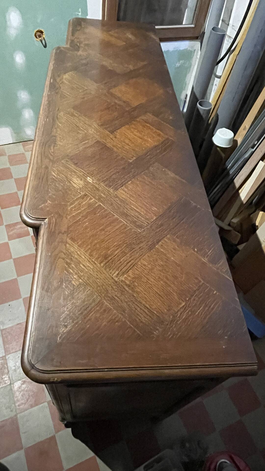 Wooden sideboard