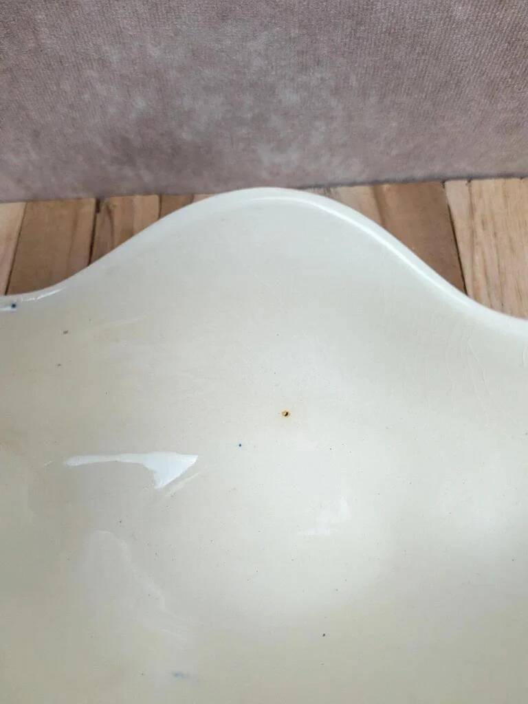 Saucière Terre de fer Salins modèle Damier