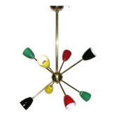 Lustre sputnik Lunel des années 50