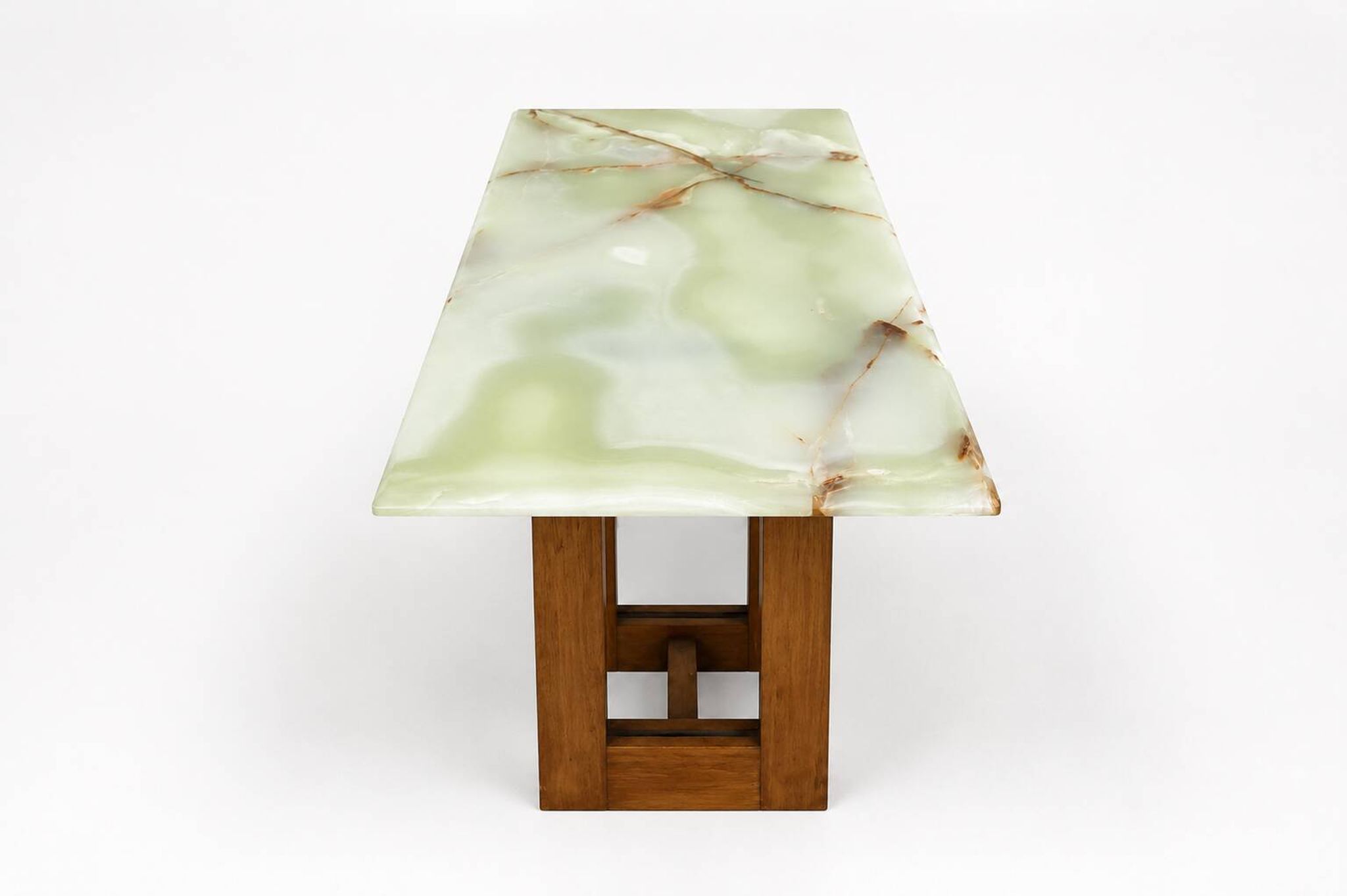 Table basse italienne en onyx