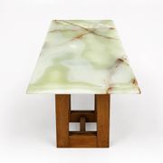 Table basse italienne en onyx