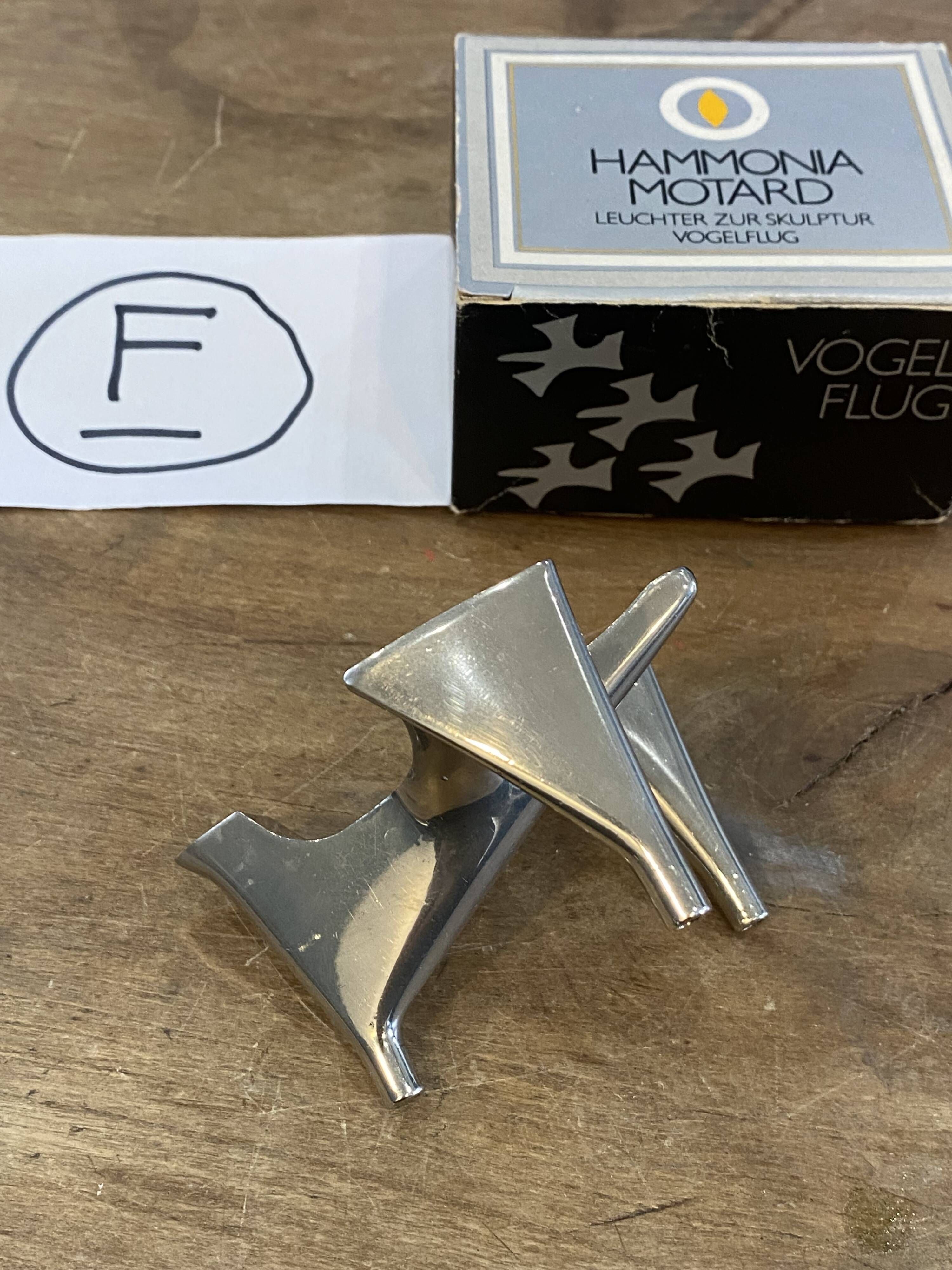 1 modular candlestick VOGELFLUG HAMMONIA MOTORCYCLE style NAGEL BMF vintage 70s F