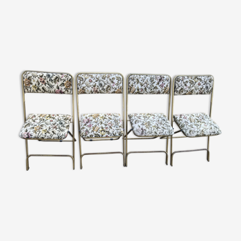 Set of four Lafuma chairs