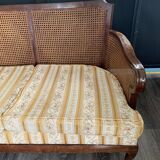 Wooden sofa and cannage