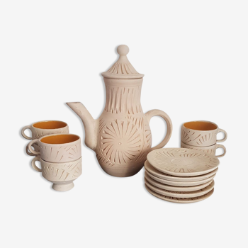 Terracotta tea set