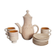Terracotta tea set
