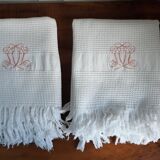 Monogram towels