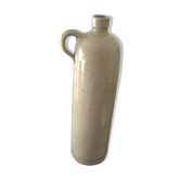 Ancienne bouteille grès avec oreille, boucle