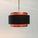Mid-century Saturn chandelier by Jo Hammerborg for Fog & Mørup.