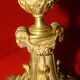pair of gilded bronze candlesticks with 4 candle holders in "Louis XVI" style, 19th century