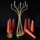 Paire de grandes lampes candelabre