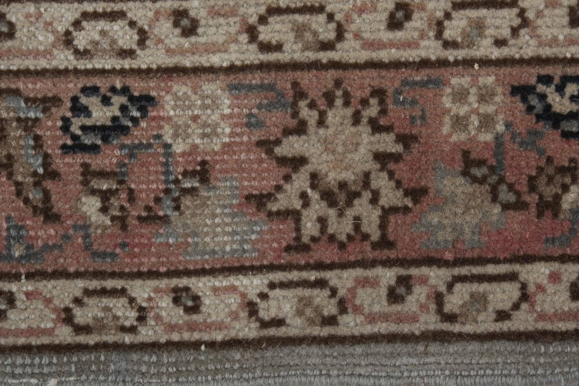 Vintage Turkish hallway rug 80x750 cm