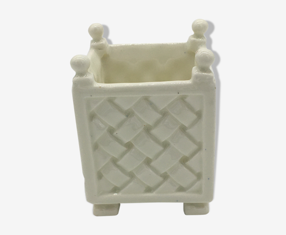 Cache pot “caisse oranger”