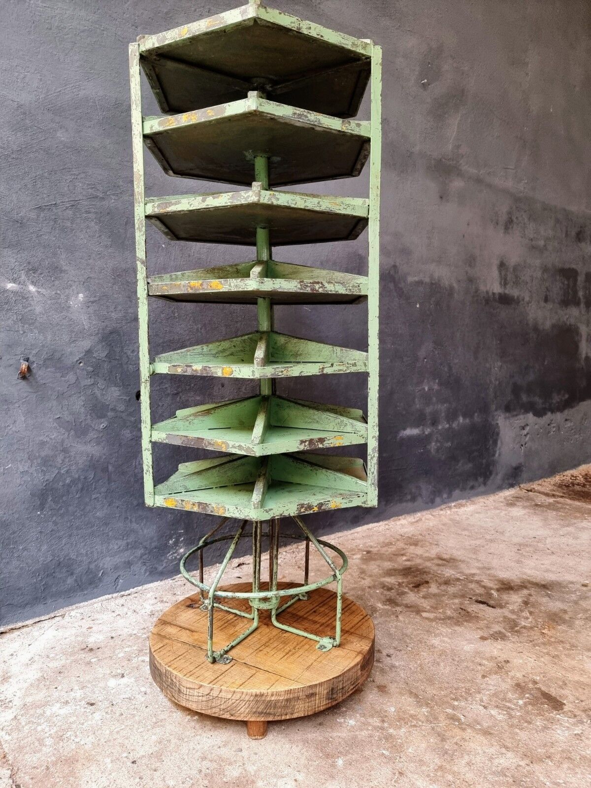 Support de stockage d'armoire de carrousel industriel du garage