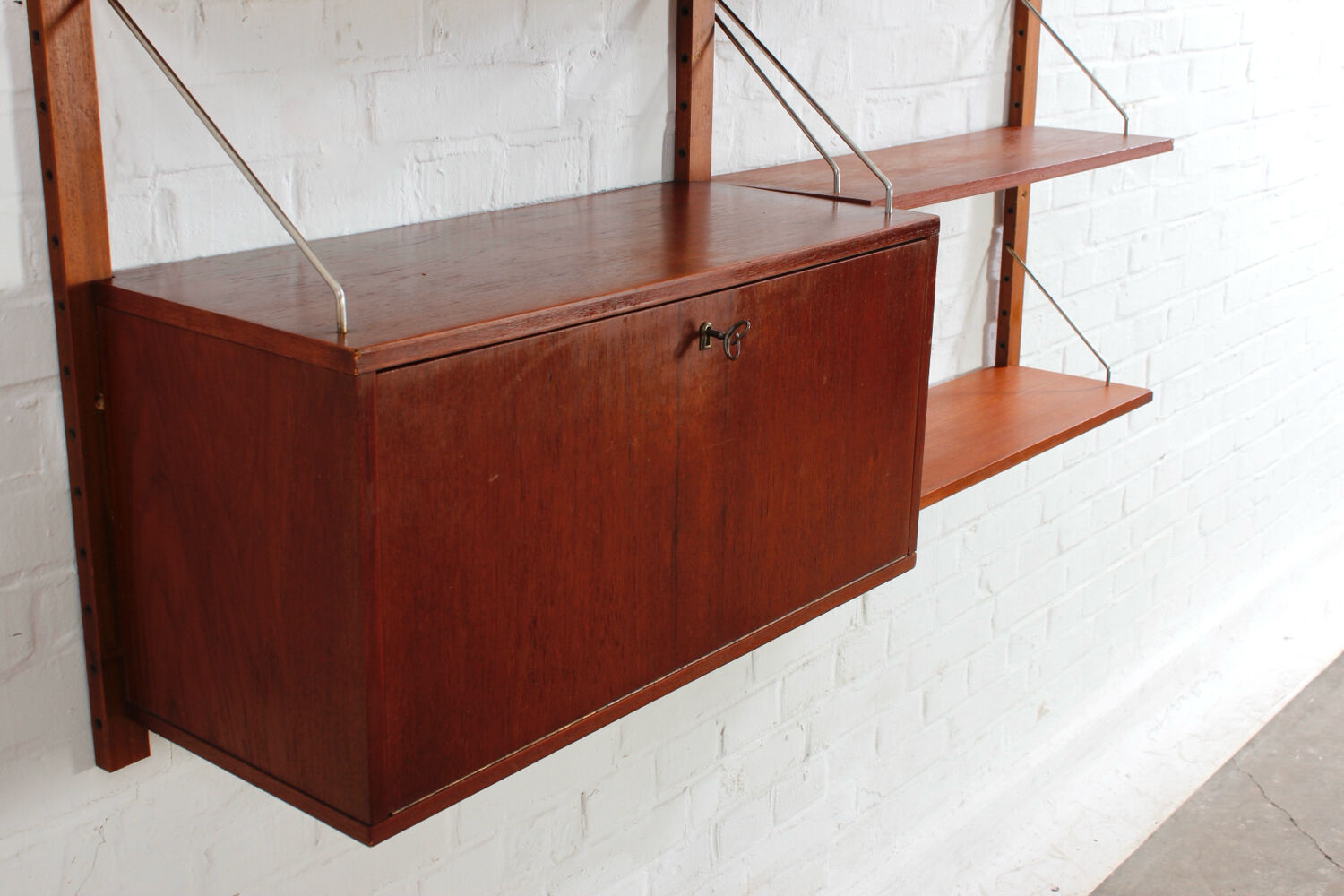 Vintage Teak Regal Danish Design Mid Century 60er 70er
