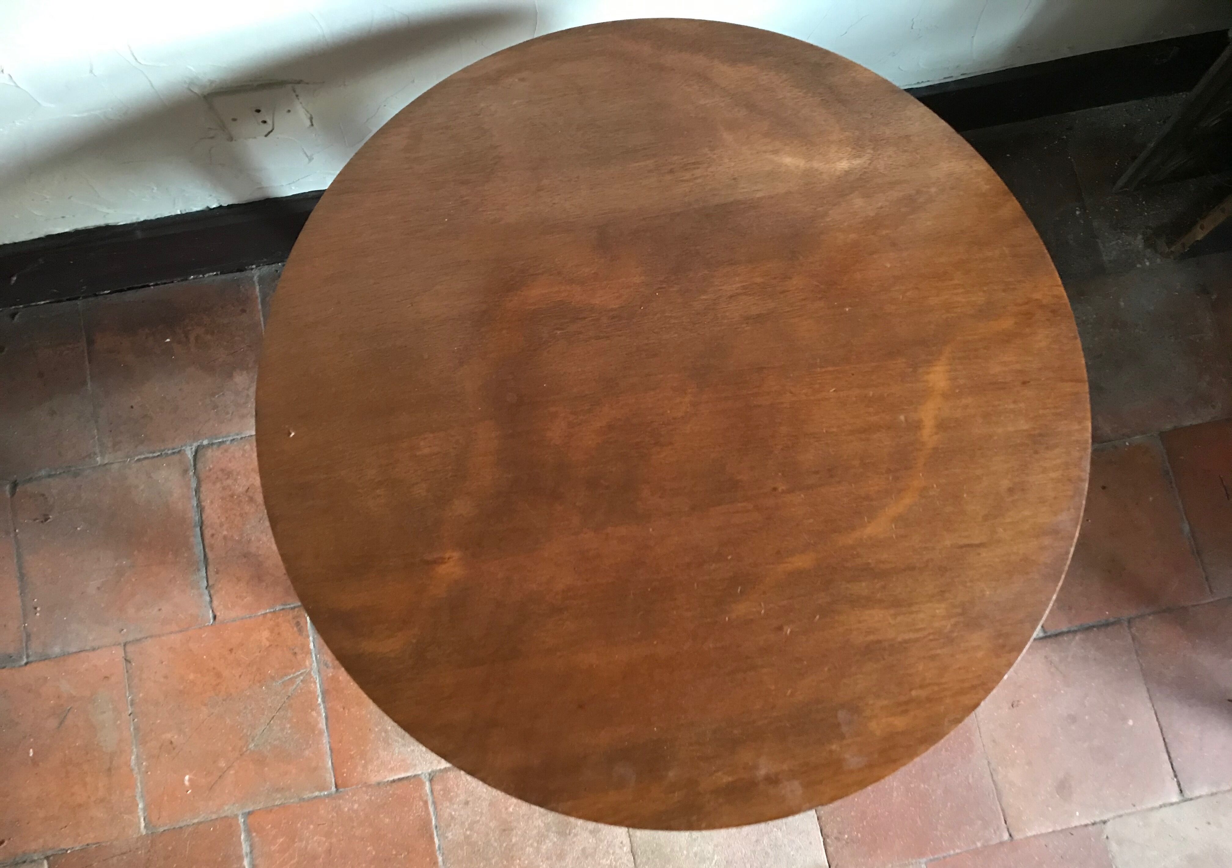 Vintage tripod coffee table