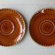 Two saucers Sarreguemines