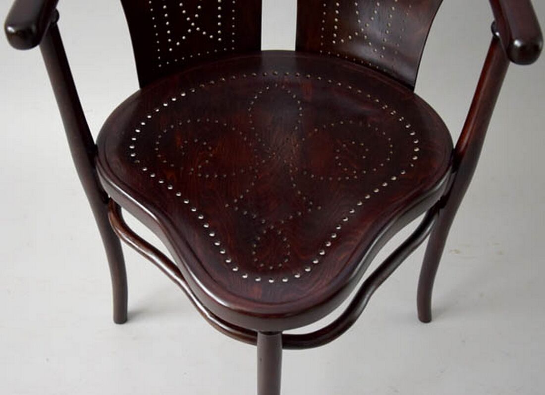 1900s Thonet Office Chair, Model Nr. 6000