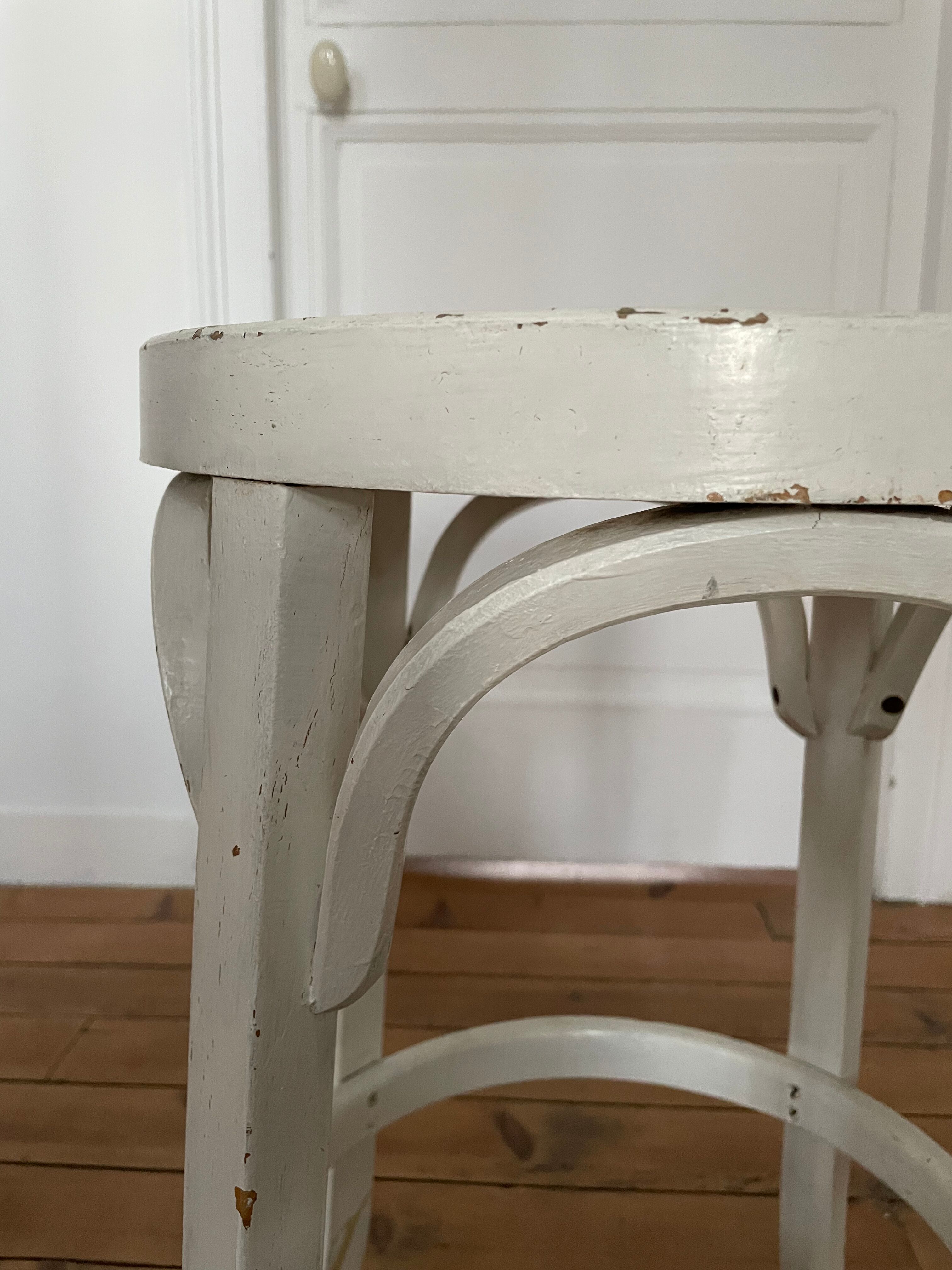 Old bentwood bar stool