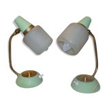2 bedside lamps 50 years