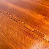 1960s Vintage Gate-leg Teak Danish Dining Table by Niels Koefoed