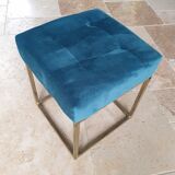 Tabouret velours