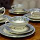 Service à thé en porcelaine vintage, années 1950