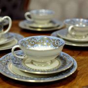 Vintage Porcelain Tea Service, 1950s