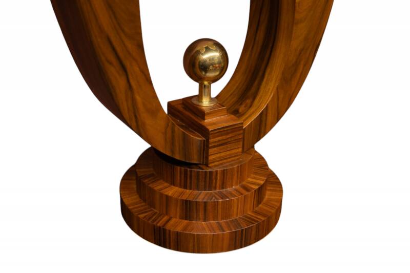 Unique table lamps from the mid-20th century, after renovation.