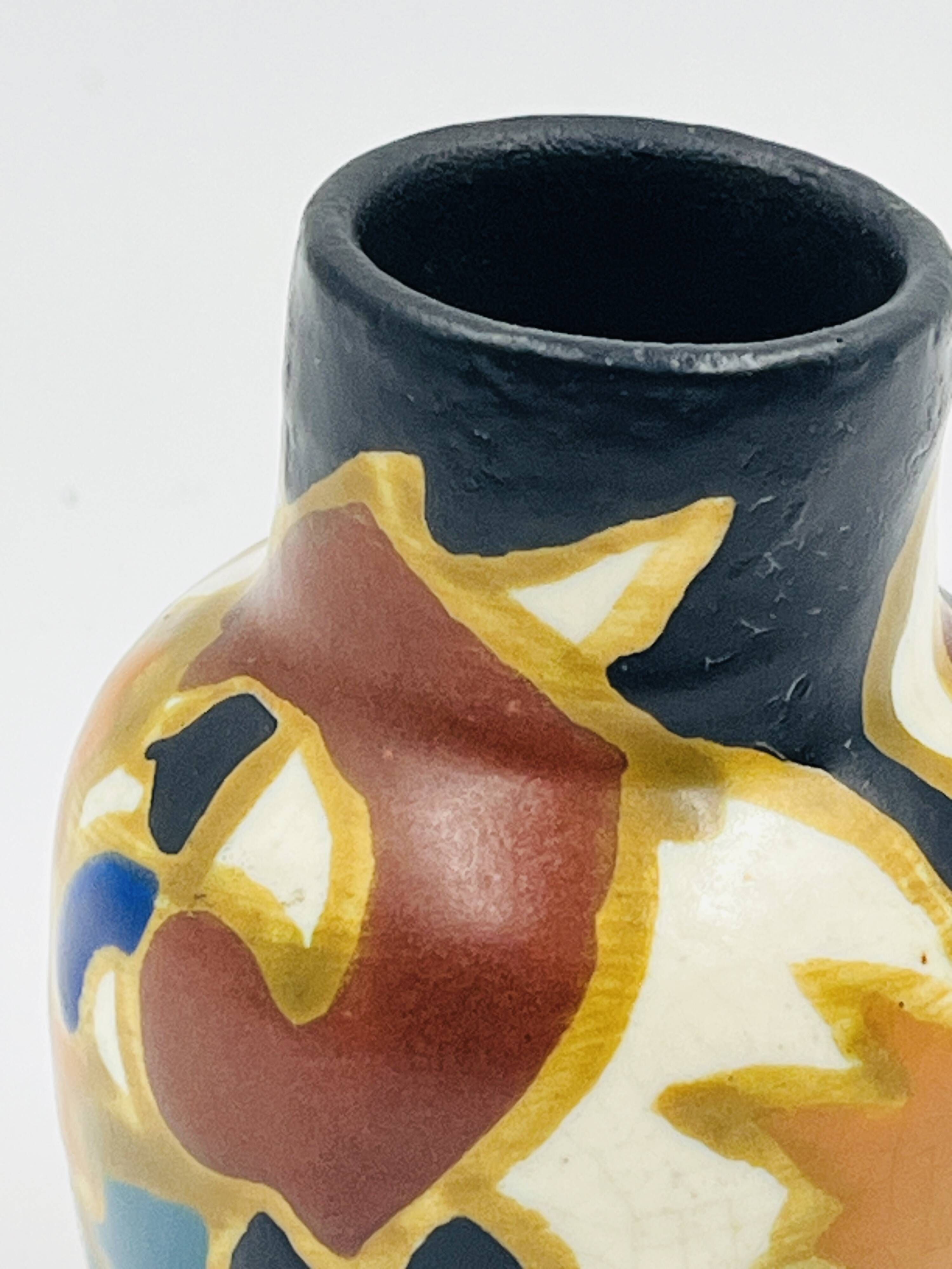 Miniature Art Deco vase by Émile Lombart