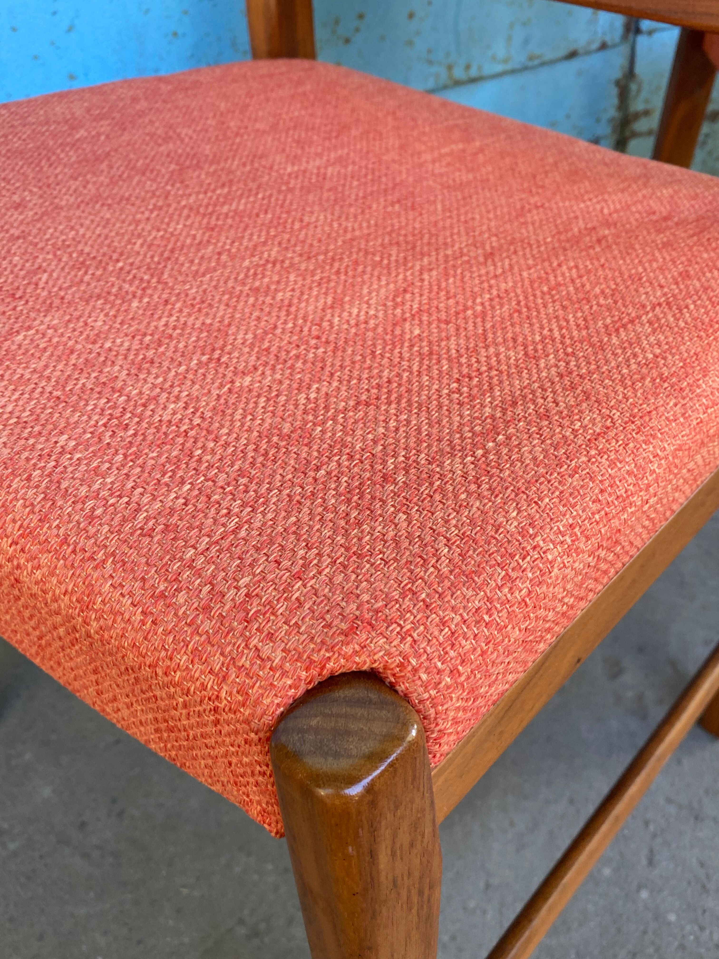 A Set Of Six Danish Chairs