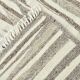 3x12 Brown & Beige Striped Vintage Kilim Runner Rug, 94x358Cm