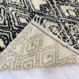 Handmade Moroccan Berber carpet 244 x 146 CM
