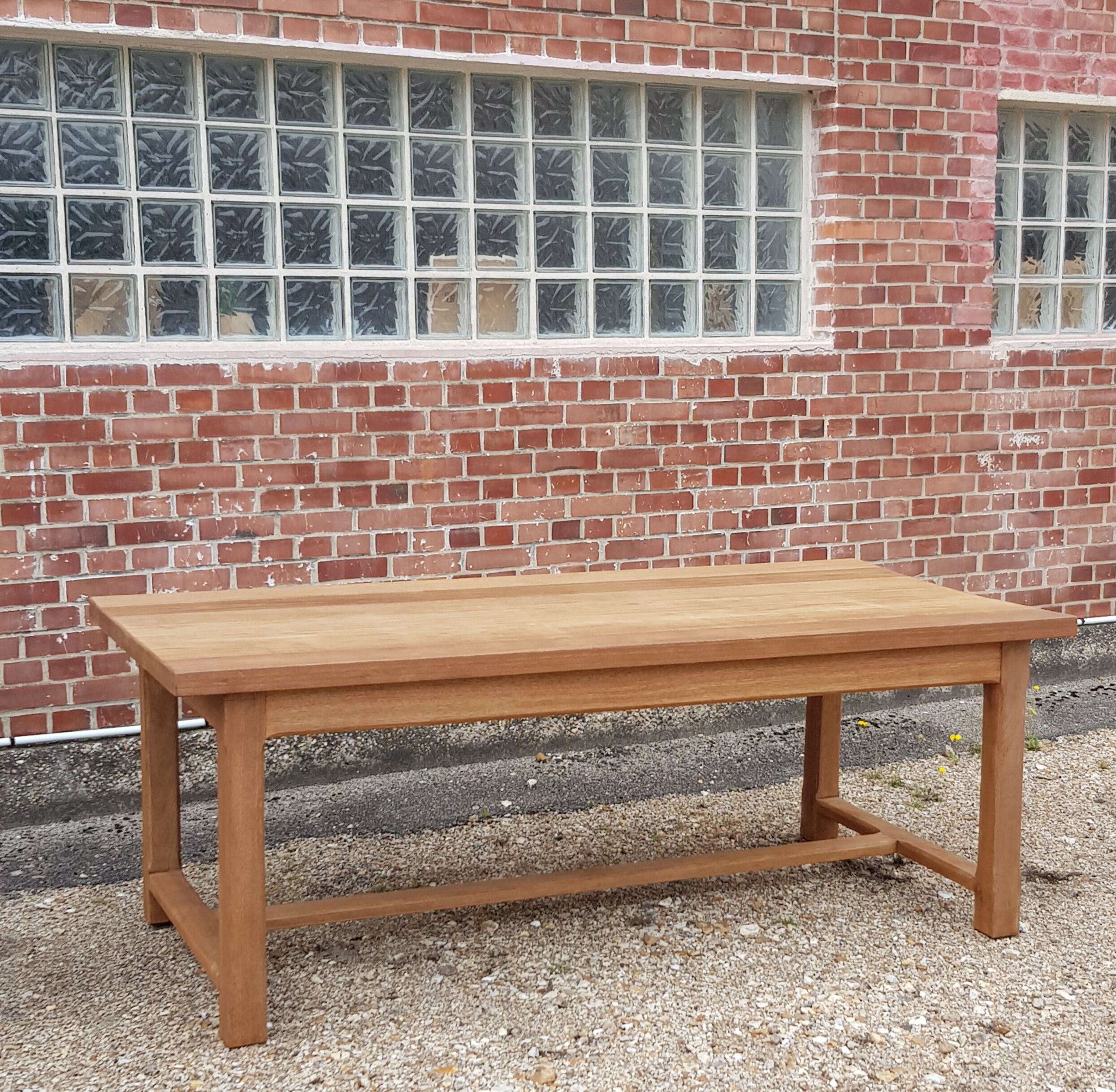 Oak farm table 2m