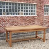 Oak farm table 2m