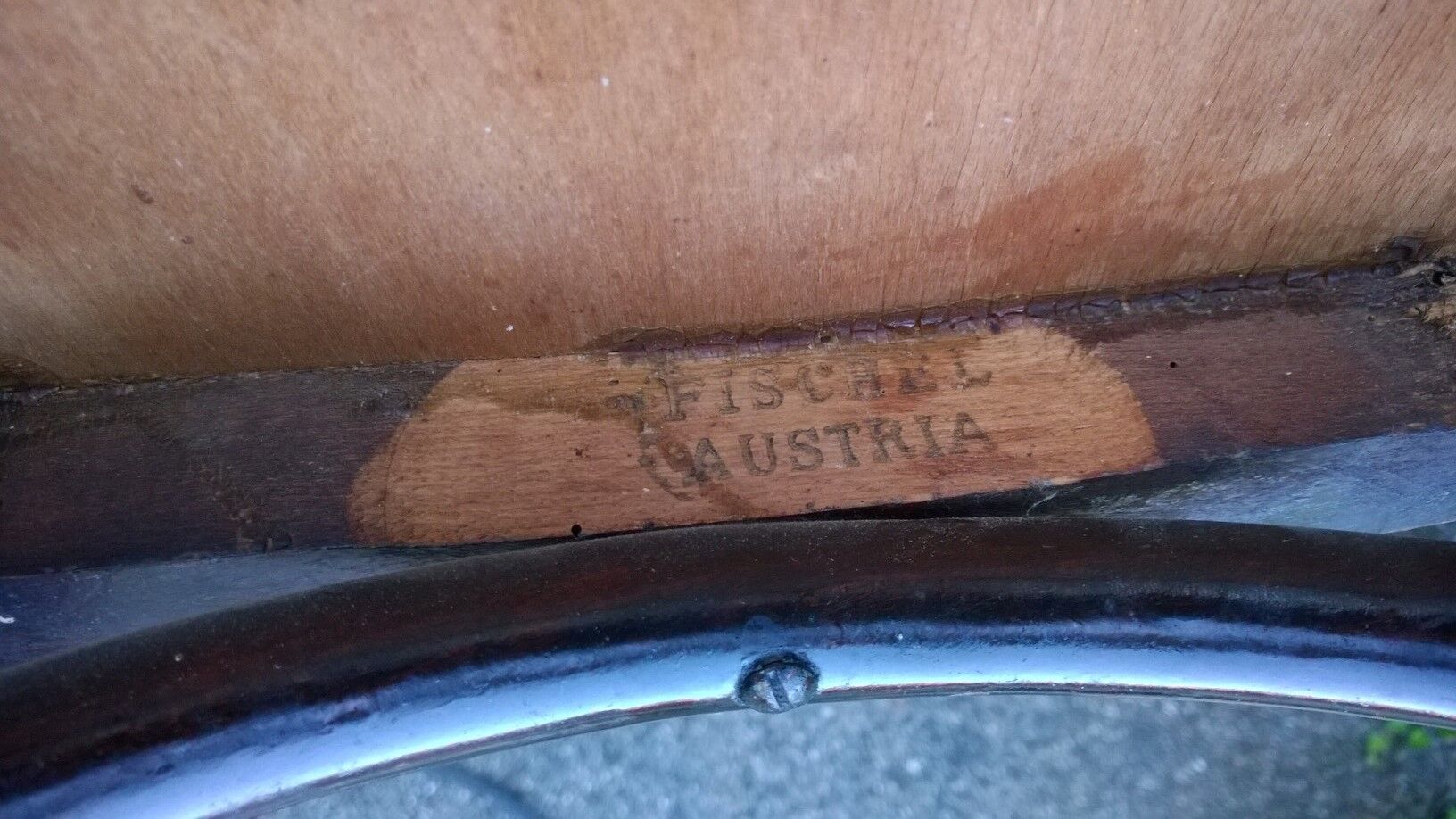 Fischel Curved Wood Chairs Number 37