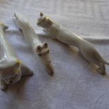 Art Deco animal knife holders