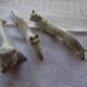 Porte couteaux animaux Art Déco
