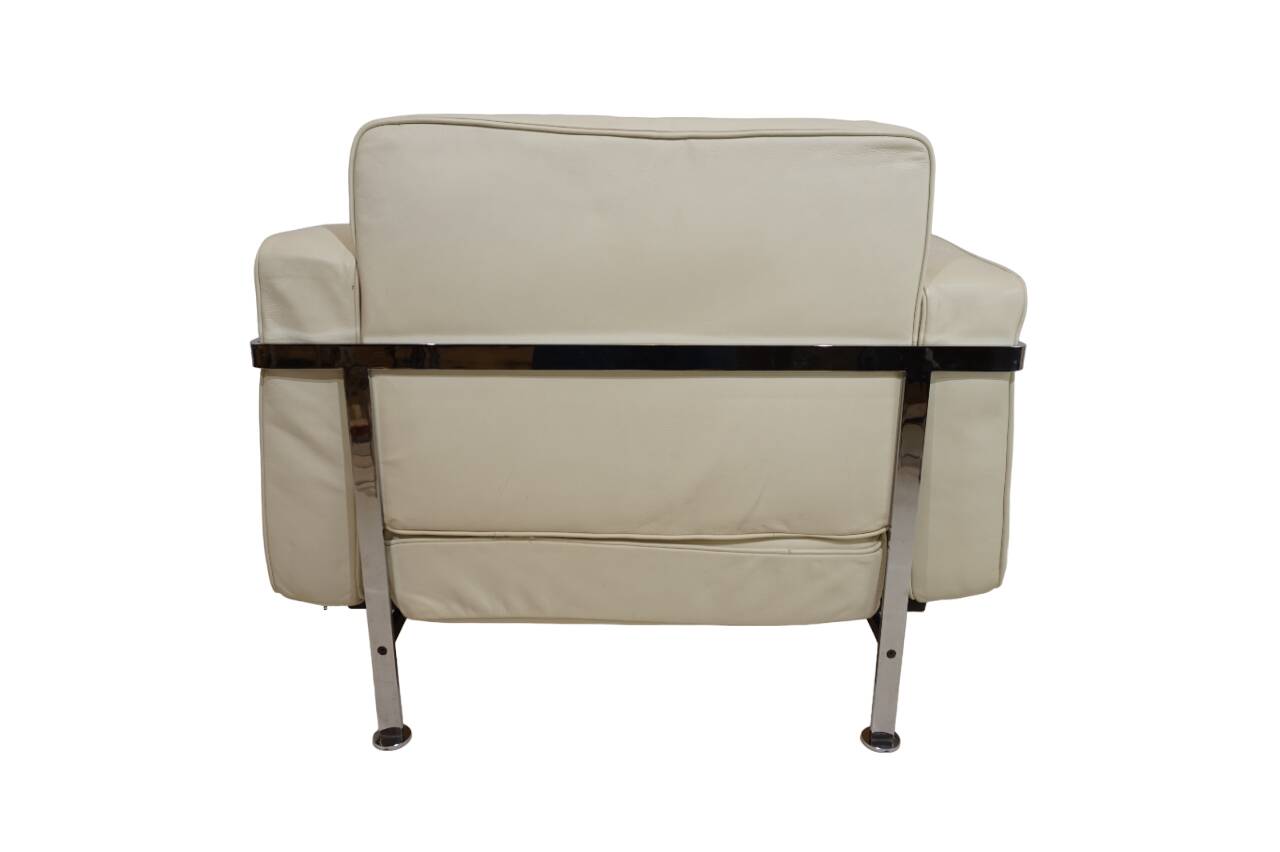 Fauteuil en cuir Robert Haussmann RH 302 pour De Sede/Hans Kaufeld