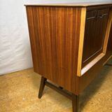Mid-Century Retro Vintage Teak Cocktail Credenza / Sideboard by Beautility