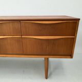 Vintage sideboard with 6 drawers by Austinsuite, designed by Frank Guille